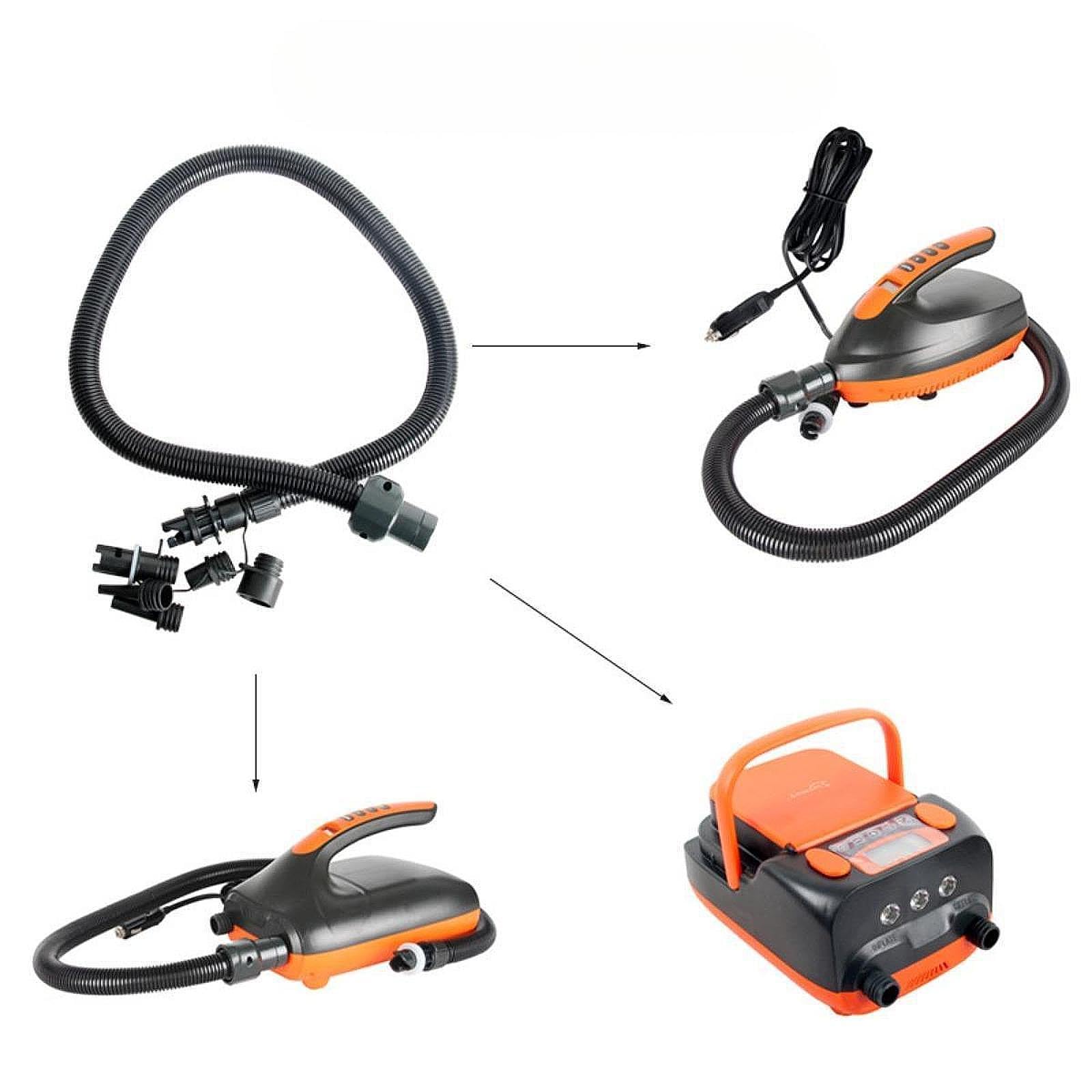 LOVIVER Kit Adattatore Per Tubo Pompa A Palette Con 6 Ugelli - Compatibile HT-723 HT-782 HT-781, Tubo 105 Cm - 2