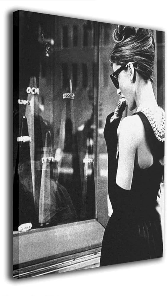 ティファニーで朝食を 壁掛けポスター(額縁入り) ティファニーで朝食を 壁掛けポスター(額縁入り)