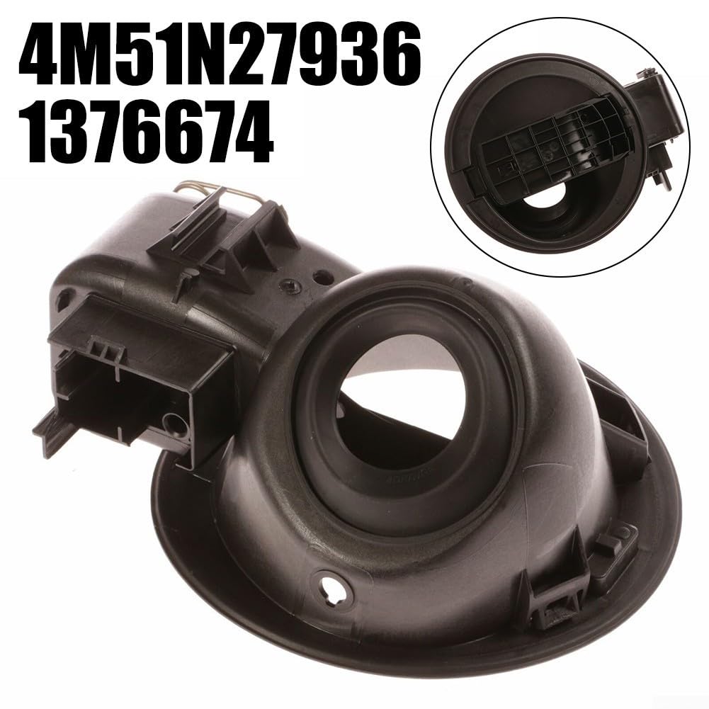 Carcasa de tubo de llenado de tanque de combustible, carcasa de tubo de llenado de tanque de combustible para Ford Focus 2004 2008, diseño mejorado del disipador de calor