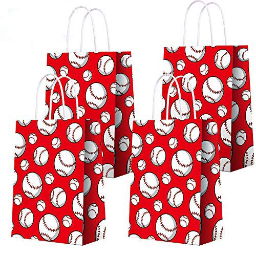 32PCS Baseball Party Favors Set - 16 Gift Bags & 16 Adjustable Charms For Team Birthday Decor - View #5