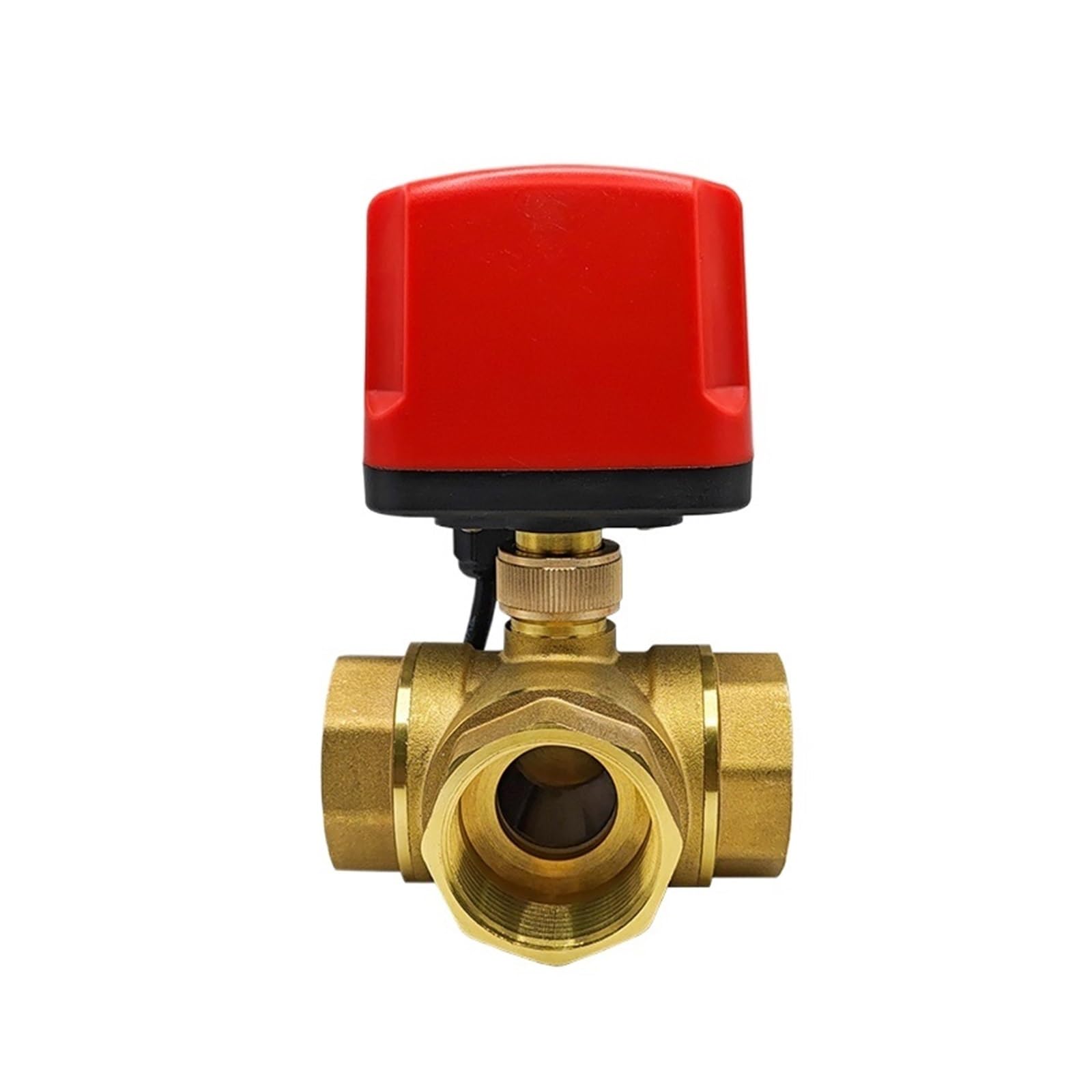 Elektryczny zawór kulowy 2-przewodowy/3-przewodowy wodoszczelny IP65 2-drożny/3-drożny elektryczny zawór wodny gwint wewnętrzny 12 V 24 V DN15-DN50 (ND50, Two-Way_DC12V_CR02)