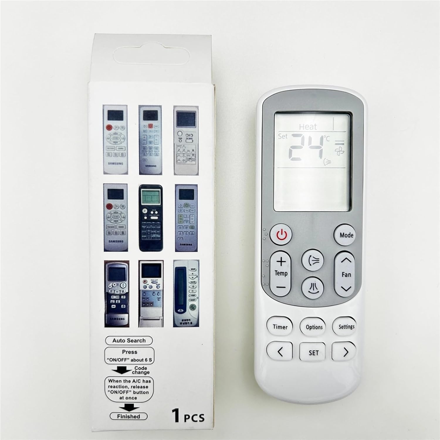 Universal A/C AC Remote Control for Air Conditioner. [ Box Packing ]