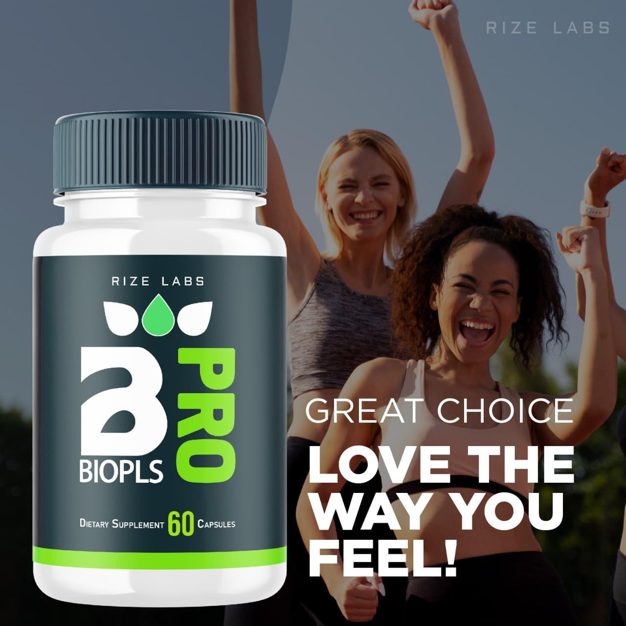 rize labs (3 Pack) Biopls Slim Pro Weight Loss Supplement, Biopls Capsules for Total Body Wellness and a Healthy Lifestyle, Biopls Pills for Leaner Physique, Bio Pls Reviews (180 Capsules)