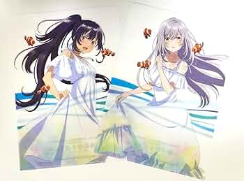 Amazon | 色づく世界の明日から 月白瞳美 月白琥珀 クリアファイル(2枚