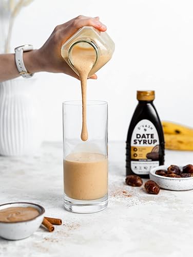 Miniatura 5 de D'vash Organics: Jarabe de fecha ganadora del premio, paquete de 2 botellas, 14.1 onzas, vegano, sin gluten, sin azúcar añadido, paleo, sin OMG,