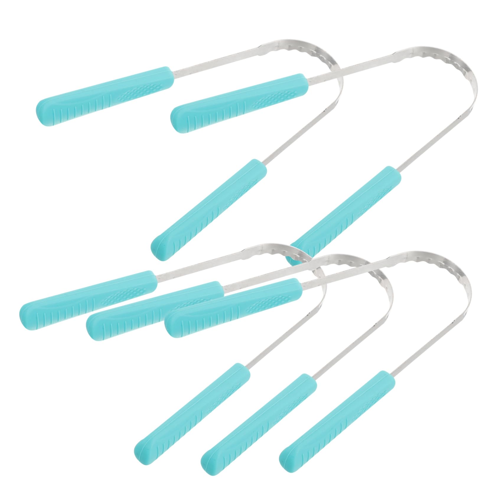 Beavorty 15 Pz raschietto per lingua portatile scraper fornitura di denti detergente per metalli strumenti per la pulizia della lingua strumento per la pulizia della lingua Palmare attrezzo