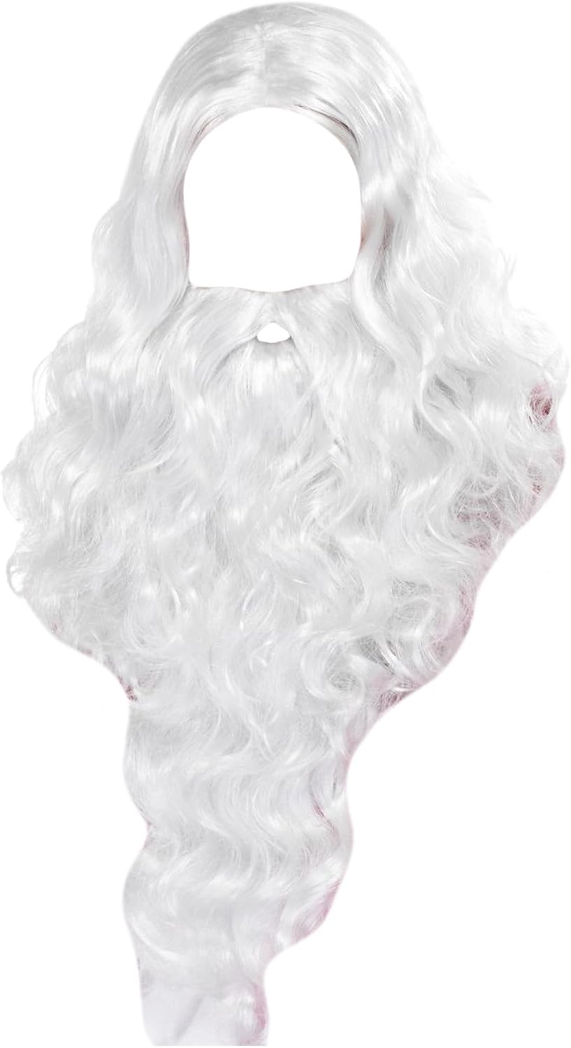 Smiffys Santa Long Wig White