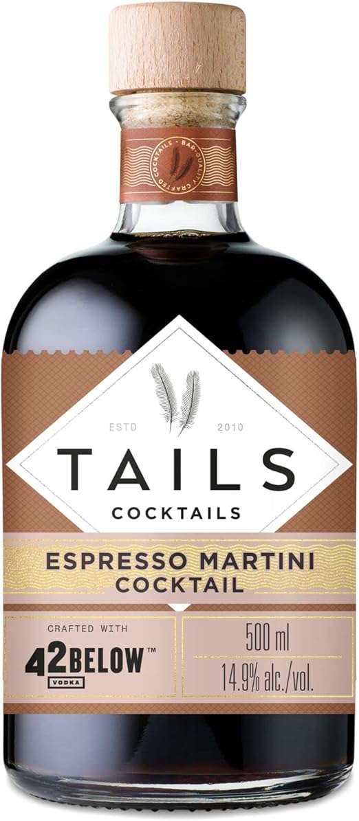 Tails Cocktails Espresso Martini Cocktail, mit 42Below Vodka gemixt ...