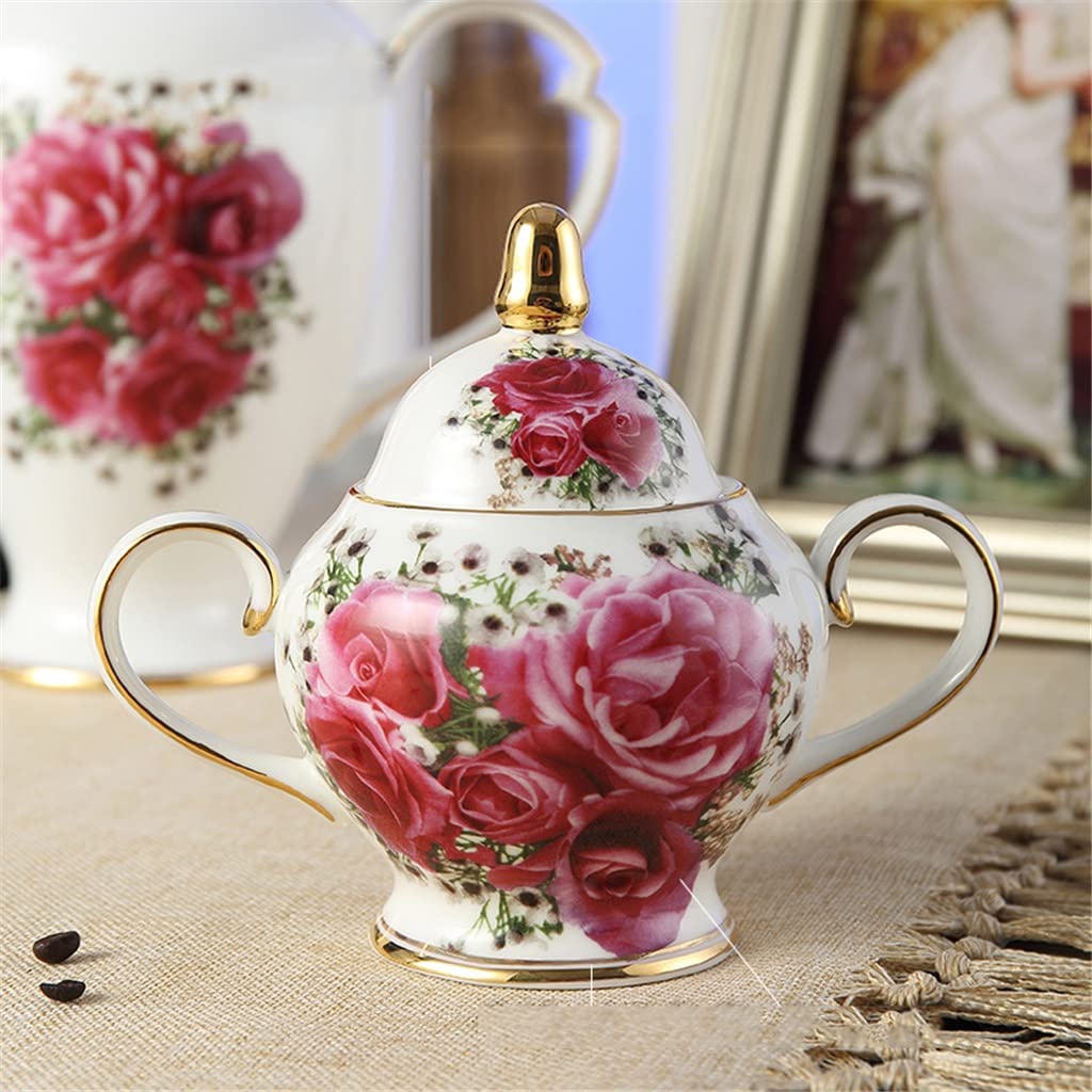 Zestaw herbaty róży zestaw kawy Porcelanowy herbata kubek spodek filiżanka ceramiczna zestaw herbaty zestaw kawy zestaw czajniczek zestaw kawy zestaw