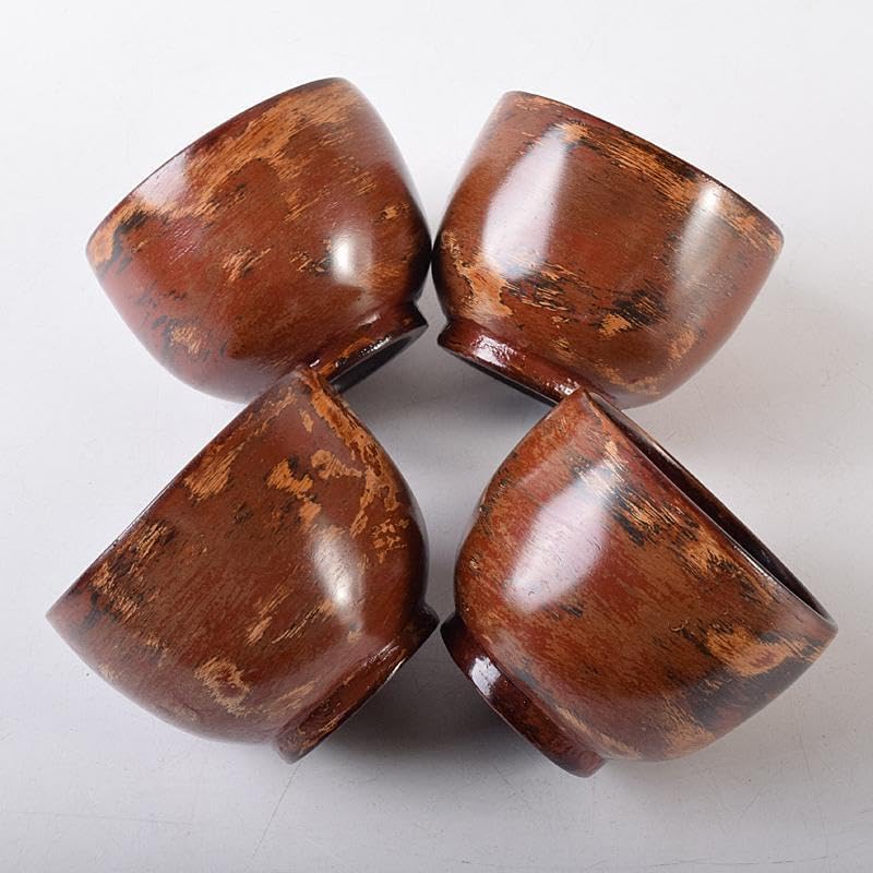 煎茶道具 足助乾漆 高山兼山作 煎茶碗四客 茶托五客 共布共箱 V R8679