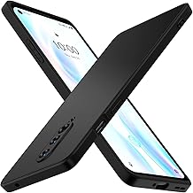 ivoler Silicone Case for OnePlus 8 with Camera Protection, Ultra Thin Soft Shockproof Protective Case Flexible TPU Matte Black Mobile Phone Case Scratch-Resistant Case Cover
