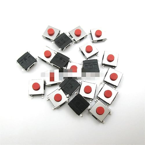 tact Switch 100PCSLOT 663.1 Mm SMD Switch 4 Pin Touch Micro Switch Push Button Switches Red SMD Tact Switch Electrical Switch