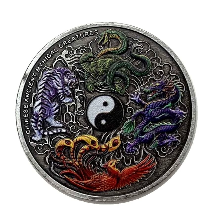 エリザベス様 リクエスト品 Amazon.co.jp: 4 匹の伝説の獣、青龍、鳳凰、白虎、黒亀、女王