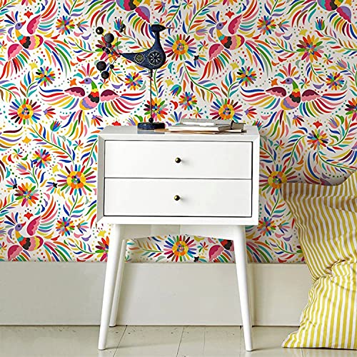 Papier peint repositionnable pour relooker facilement un meuble de salon - 2
