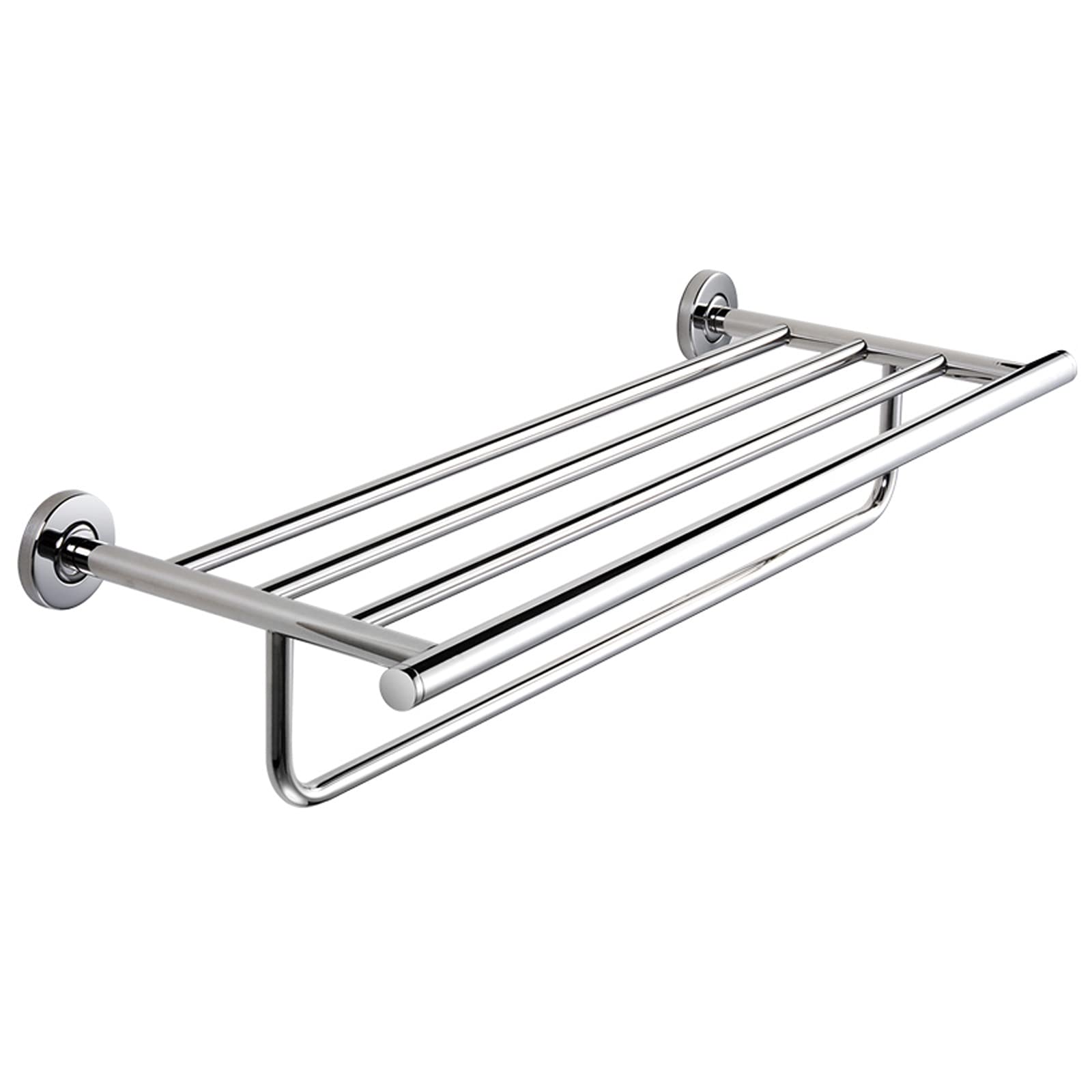 TOMYEUS Shower Caddy Bathroom Shelf Bathroom Shelf Bath Towel Rack 23 6 Inch Bathroom Shelves Wall Mounted Multifunctional