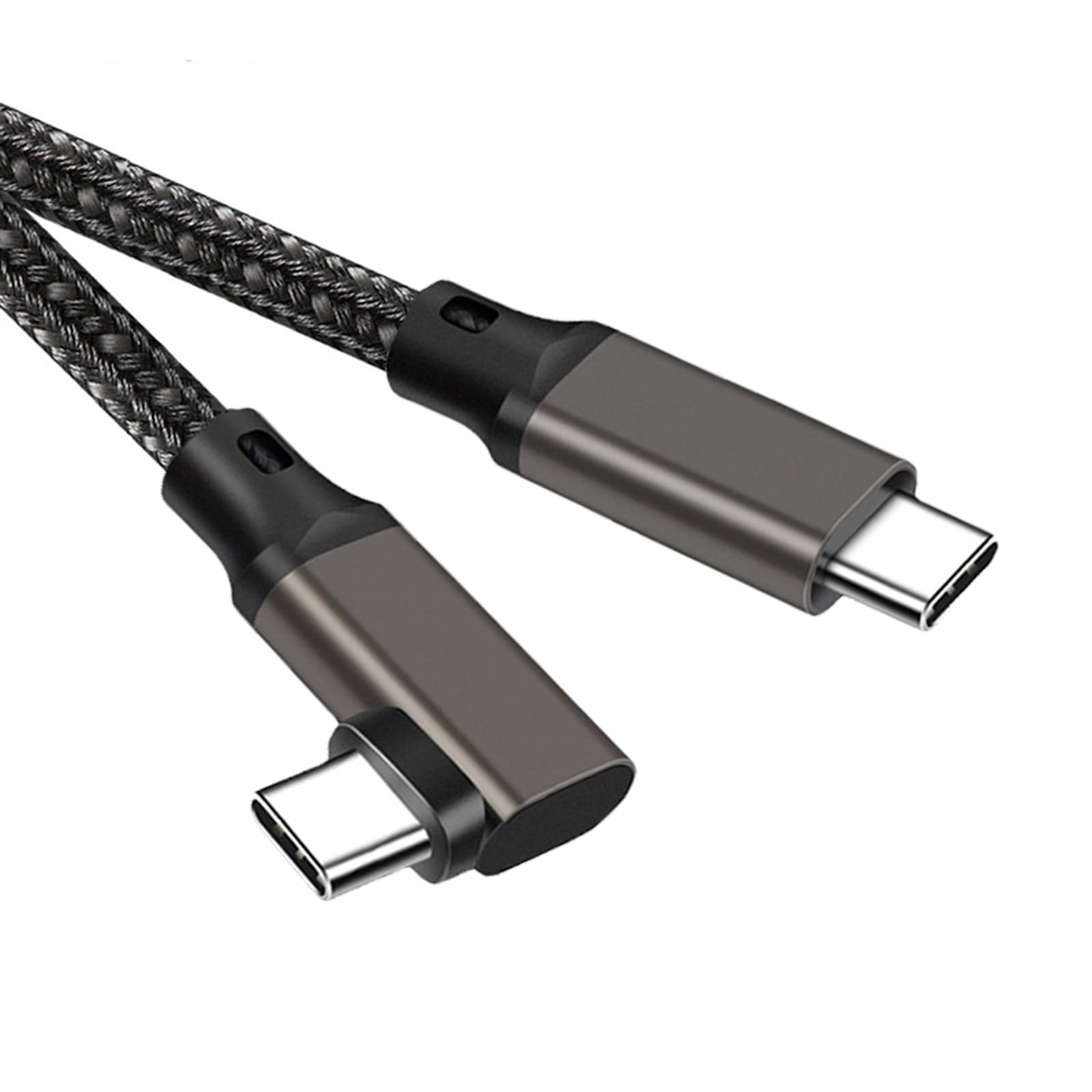 Amazon.co.jp: Type C to Type C ケーブル L字 3m Popolier 【20Gbps