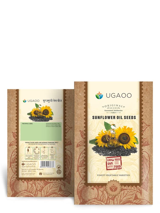 Ugaoo Sunflower Oil Seeds - 100 g (B0BN42HV2C) Amazon Price History, Amazon Price Tracker