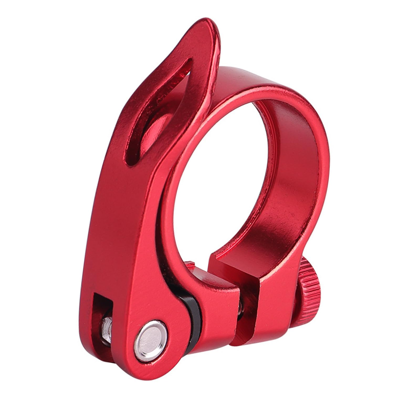 Aluminum Alloys 34.9mm Seat Tube Clamp Replacement Bicycles Seatpost Clamp Quickly Release Seatpost Collar Enduring Road Bike Seat Tube Clip Bike Saddles Clamps
