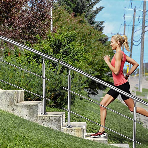 NAIZY Ringhiera per scale in acciaio inossidabile