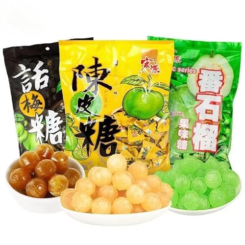 【?典水果味硬糖】 酸甜?梅糖 美味橙子糖 ?典番石榴糖 話梅糖、甘酸っぱい梅糖、おいしいオレンジ糖、定番のザクロ糖、フルーツ糖 即食水果糖 ?手工水果味硬糖 健康水果零食 ??果脯 純手作りフルーツ味のハード糖、健康フルーツスナック、栄養果実のささみ、混