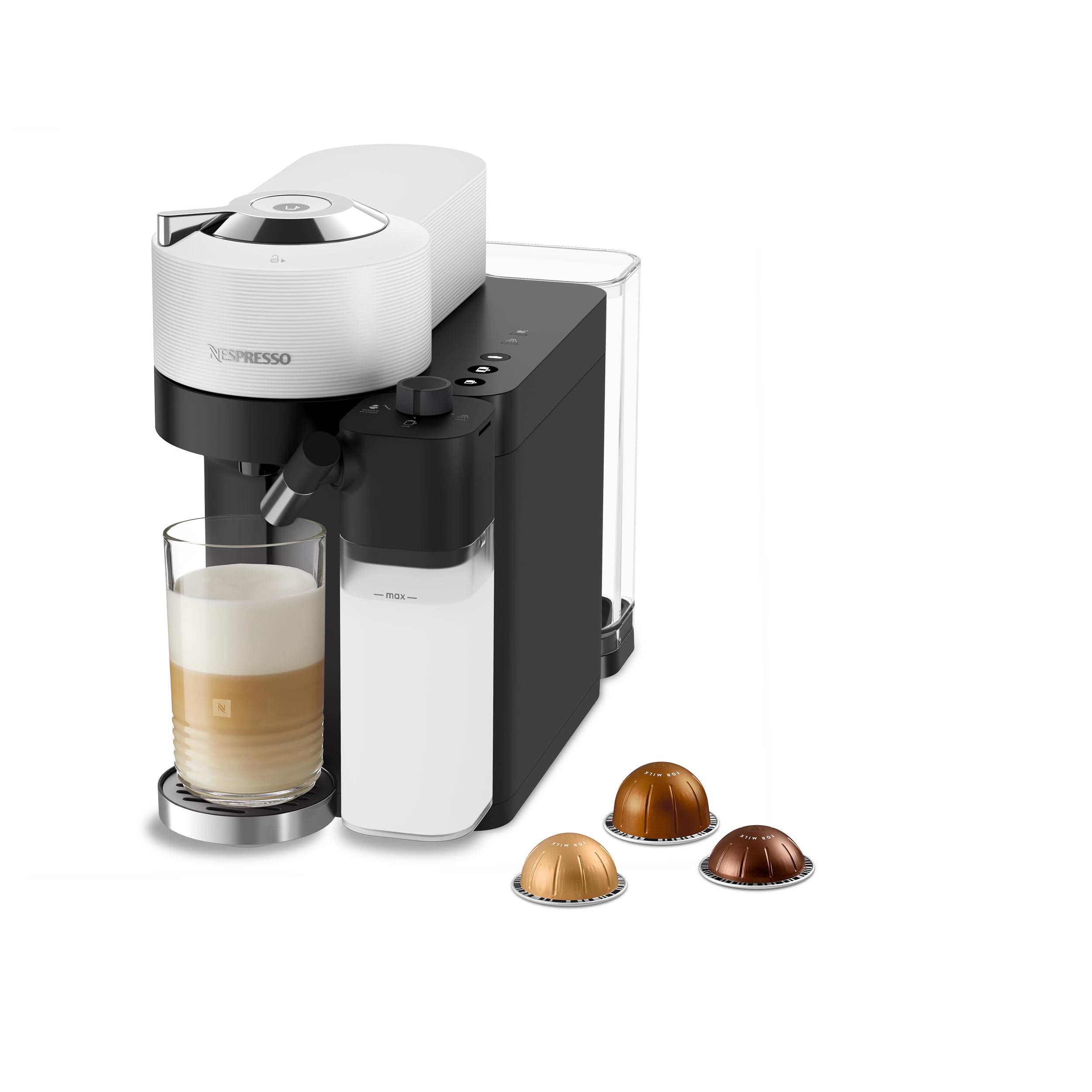 Vertuo Lattissima coffee machine by Nespresso, Matte White - UAE Version