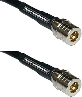 3 feet RG58 QMA Male to QMA Male RF Pigtail Coaxial Cable
