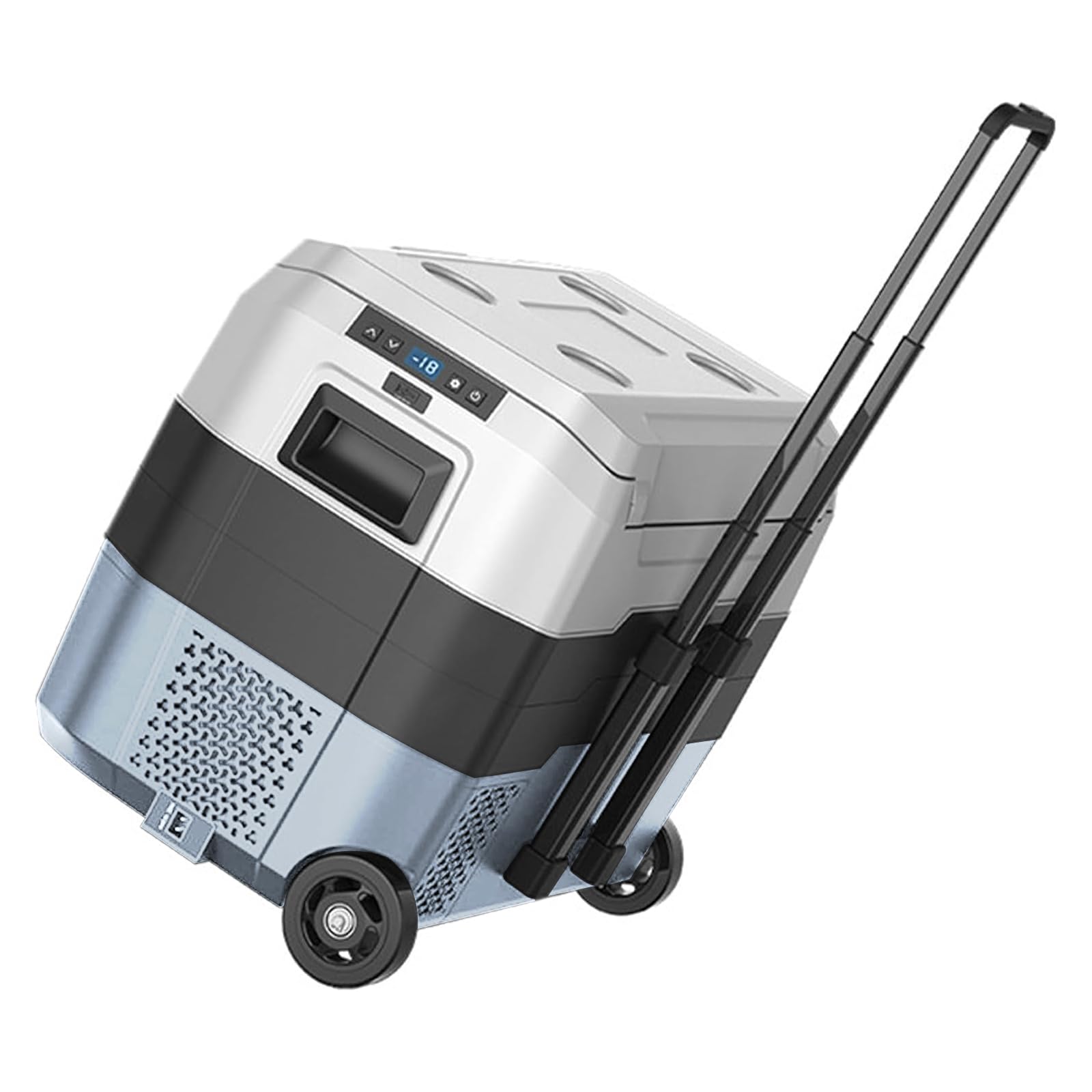 RGBer TG-Serie Kompressor Kühlbox 40 Liter 2in1 Doppelzone Kühl- & Gefrierfach 12/24V 230V -20°C