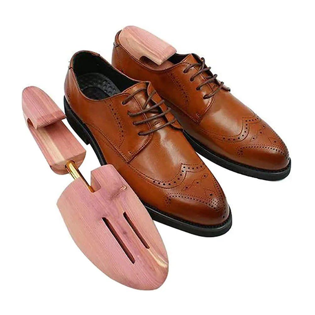 Horma De Zapatos para Hombres, Hormas De Zapatos De Madera para Hombres, Hormas De Zapatos De Cedro, Hormas De Zapatos Ajustables para Zapatos De Cuero, Zapatillas O Botas