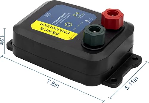 Miniatura 2 de Electric Fence Energizer PE2  0.10 julios, 2 millas8 acres cargador eléctrico para cerca, para perros, ganado, ardillas, gallineros,