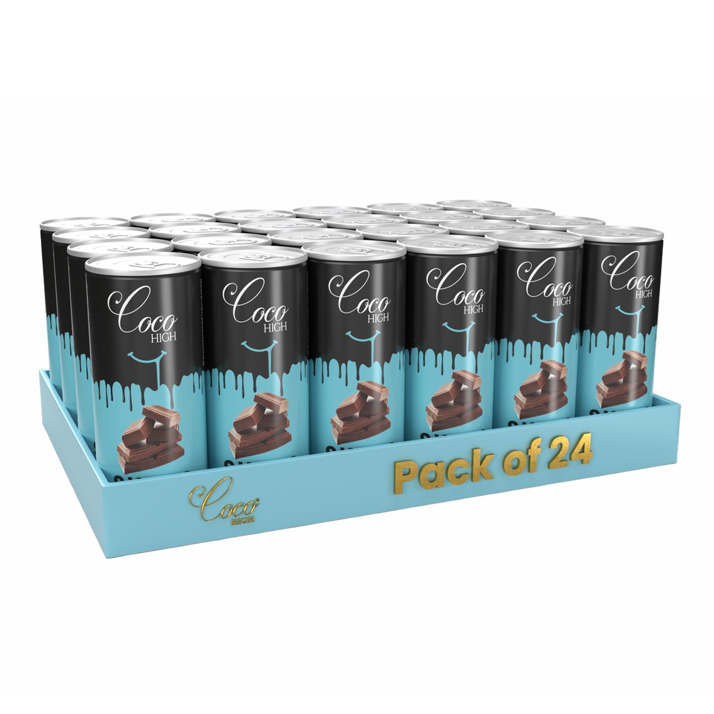 CocoHigh Swiss Chocolate Drink 4.8L (24 x 200ml) | Luxury Creamy