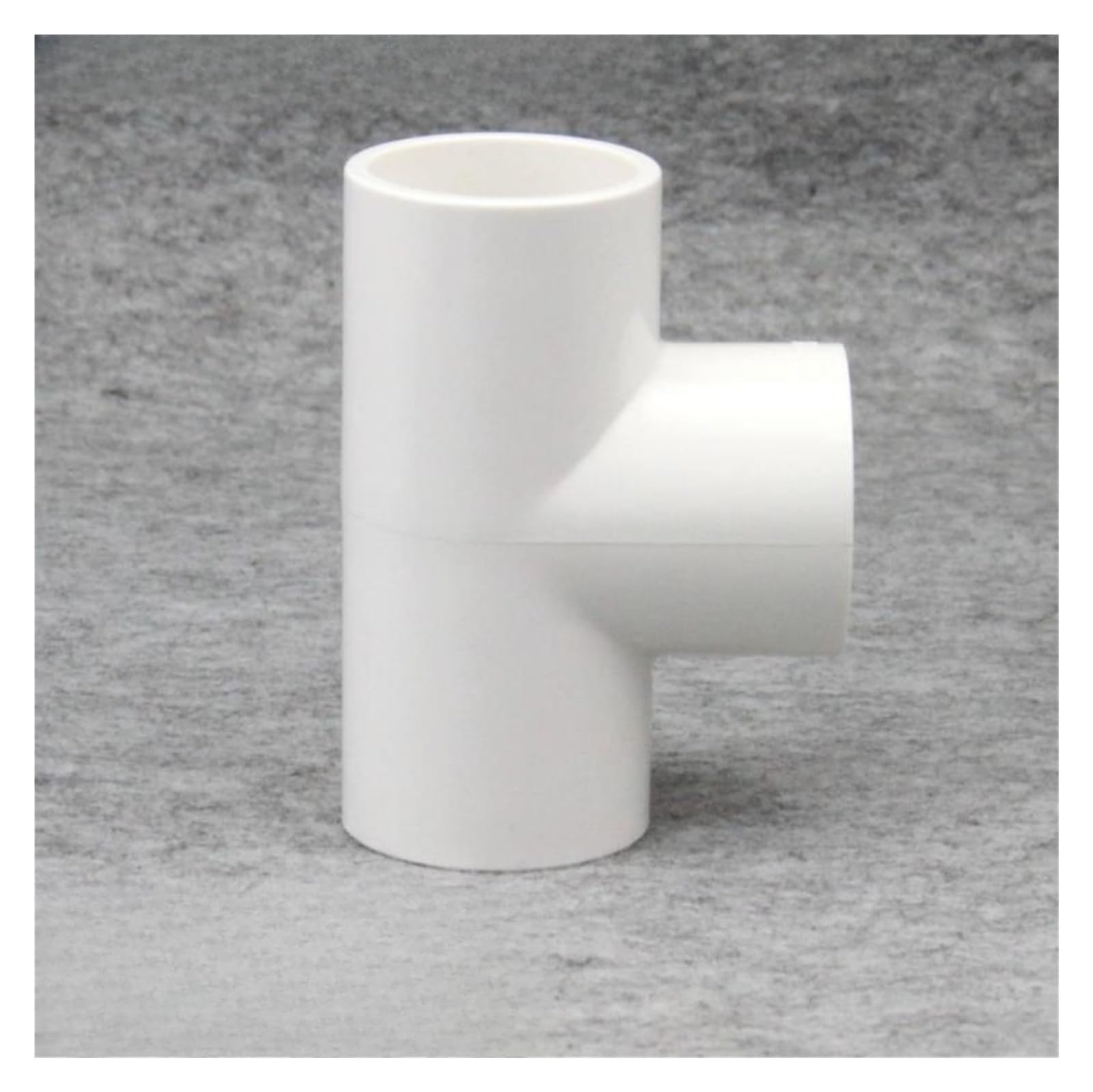 Séparateur de tuyau, Connecteur de tuyau en PVC, coude droit, Joints croisés, adaptateur d'eau for la plomberie domestique, 1 pièce(40 mm)