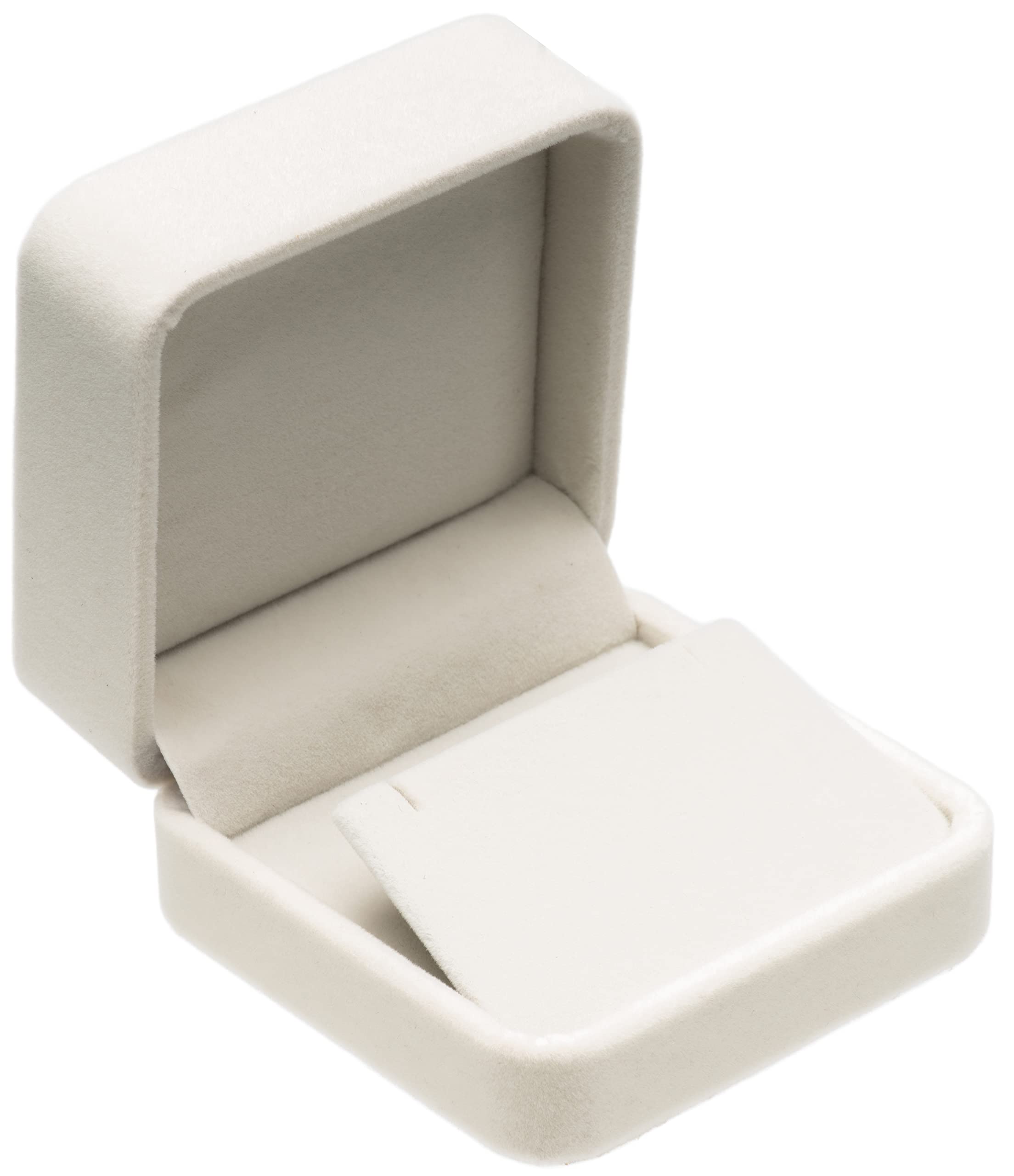 Amazon.com: Giftop Velvet Earring Gift Boxes Jewelry Box (White