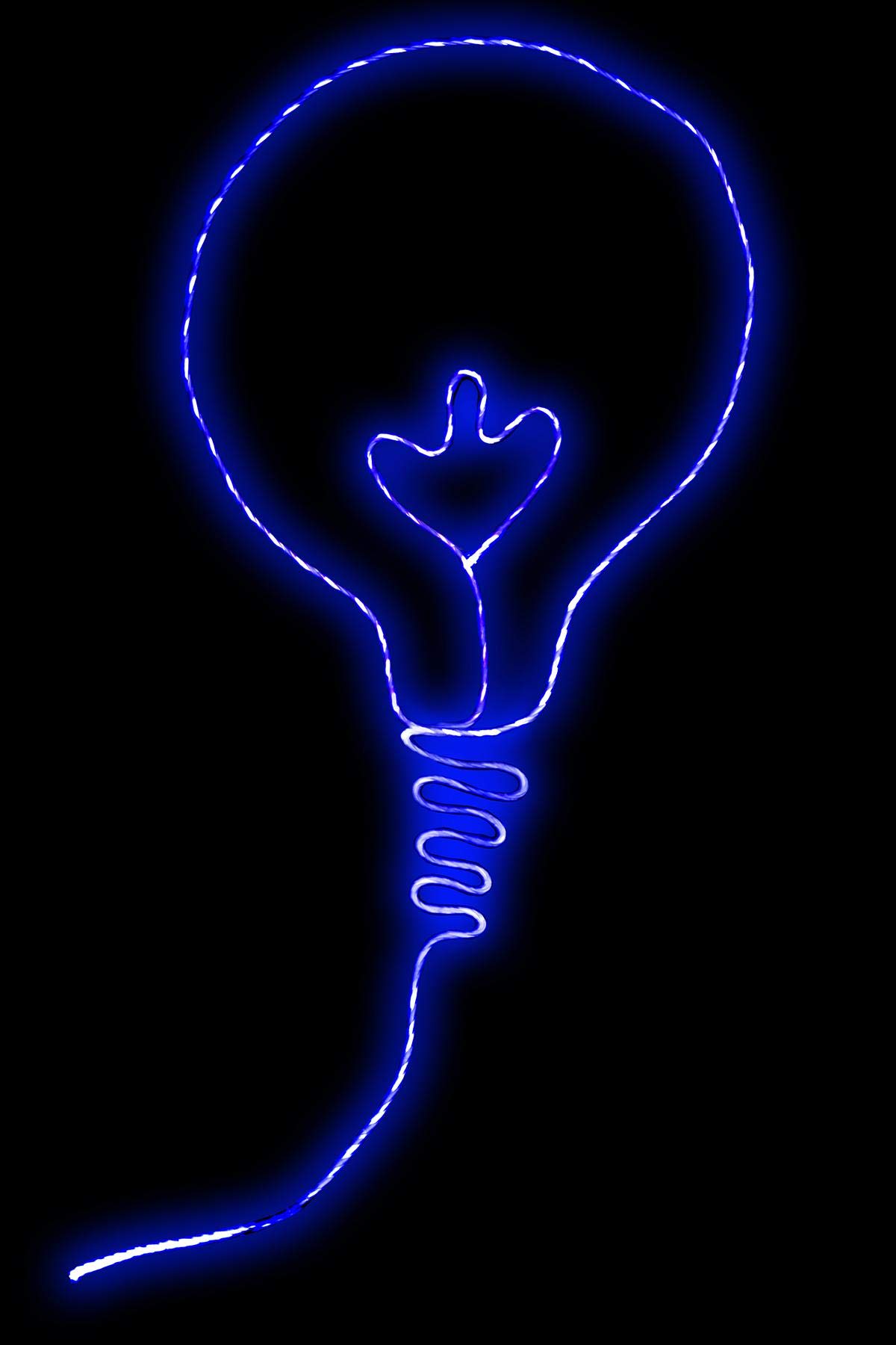 Lampe mobile Vert fluo Fizz Creations pour illuminer vos soirées