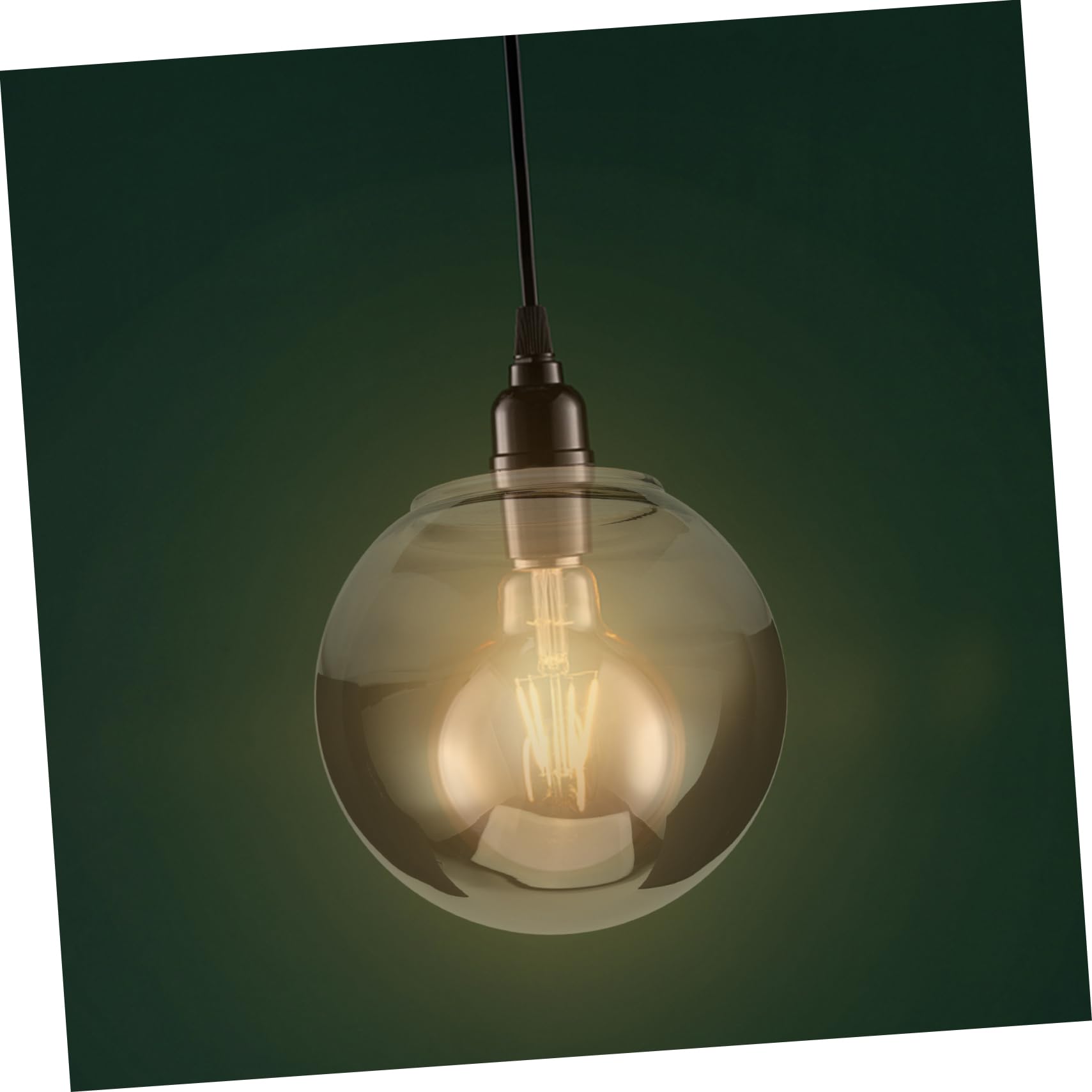 Paralume Di Ricambio in Vetro Per Lampadario, Luce Soffusa, Struttura Pratica, Utilizzabile in Corridoio e Camera Da Letto