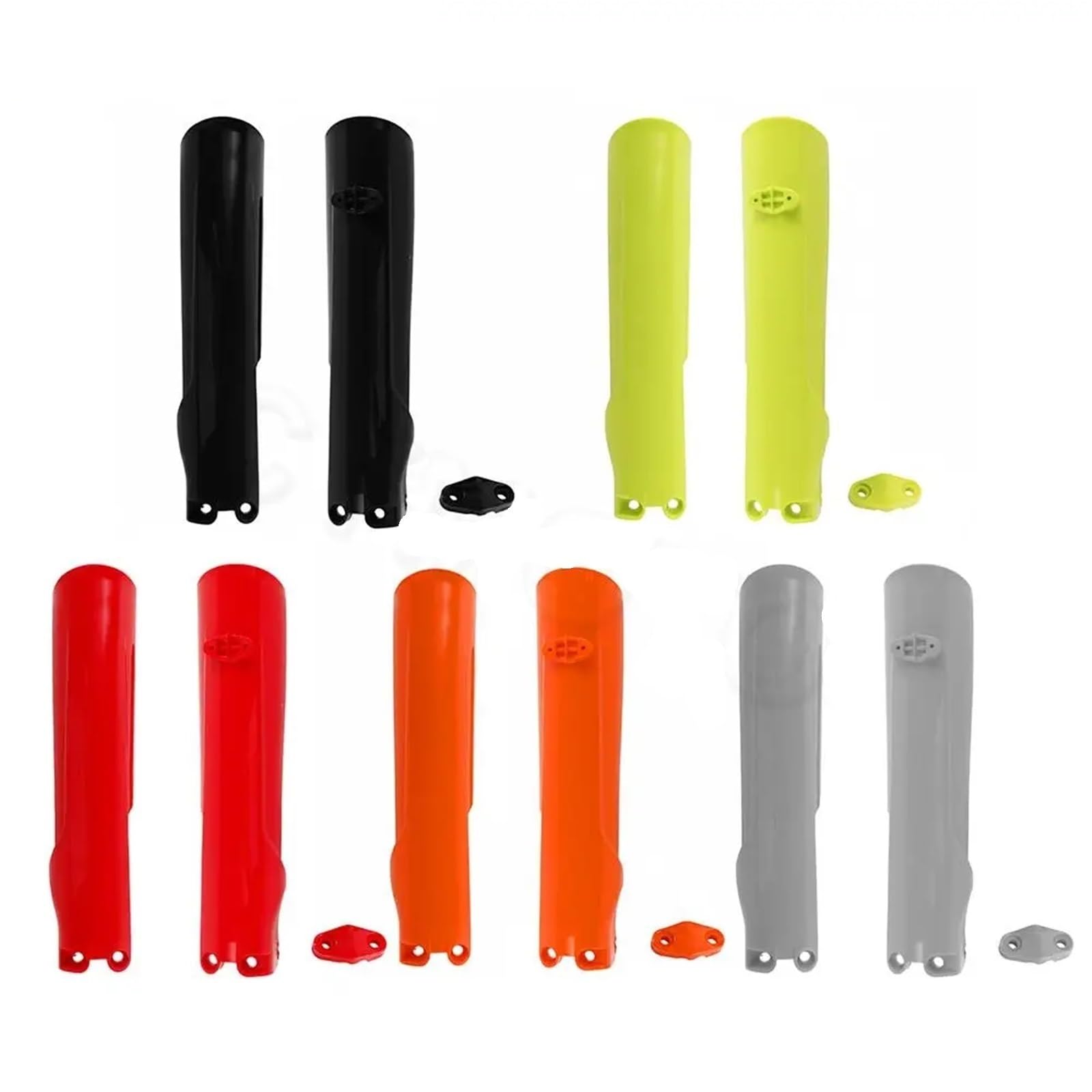 Adatto per Husq&varna FC FE TC TE 125 450 Moto Forcella Anteriore Protezione Copertura Della Accessori protezione forcella(Fully Orange)