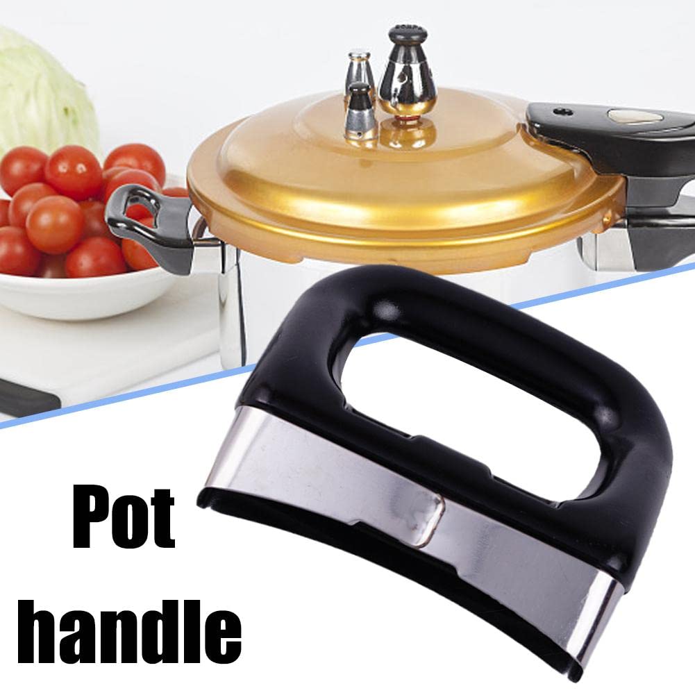 Lot De 2 Poignées Bakélite Pour Poêle - Anti-brûlure, Remplacement Cuiseur Vapeur/marmite - 66mm