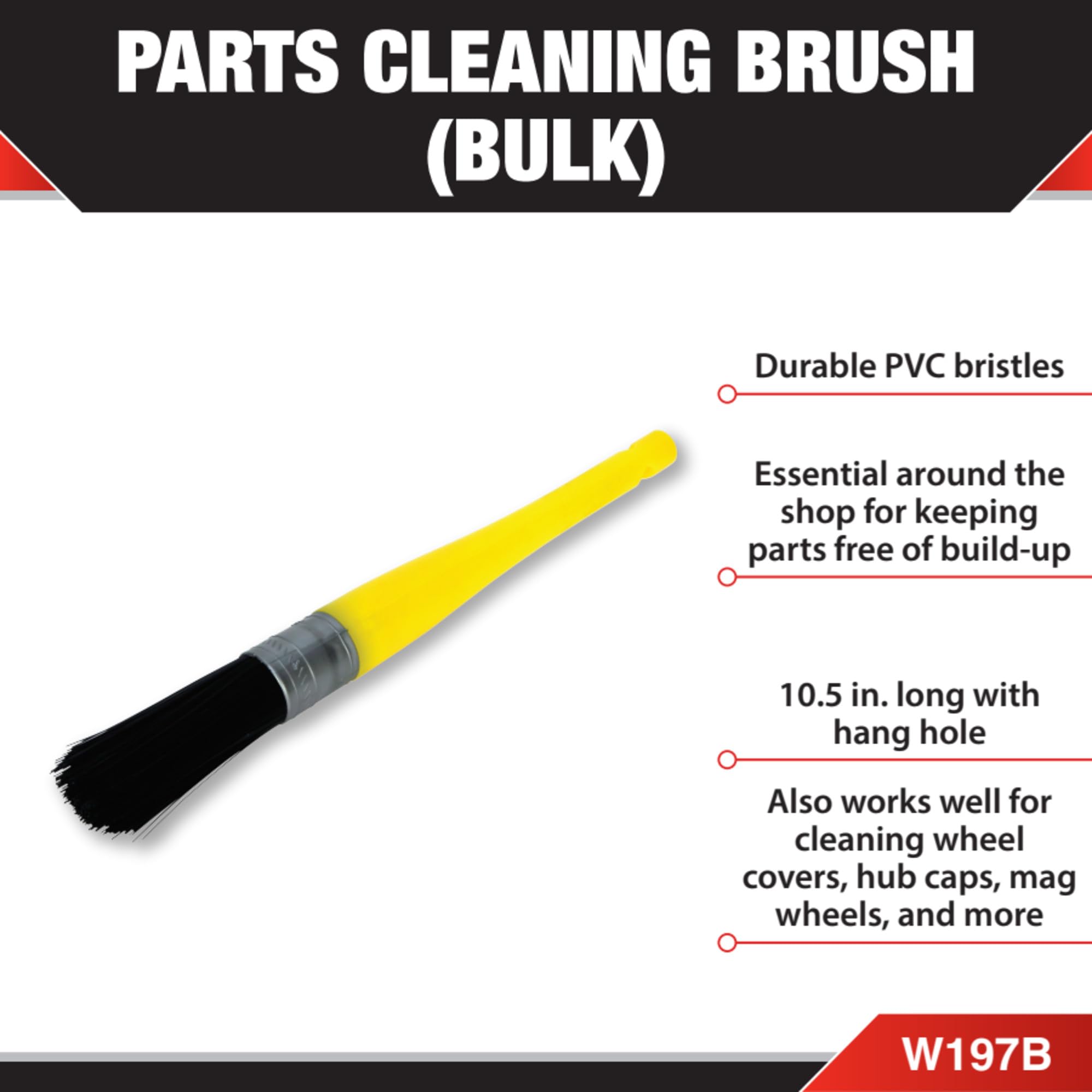 Rendimiento herramienta w197b partes cepillo de limpieza (Bulk),