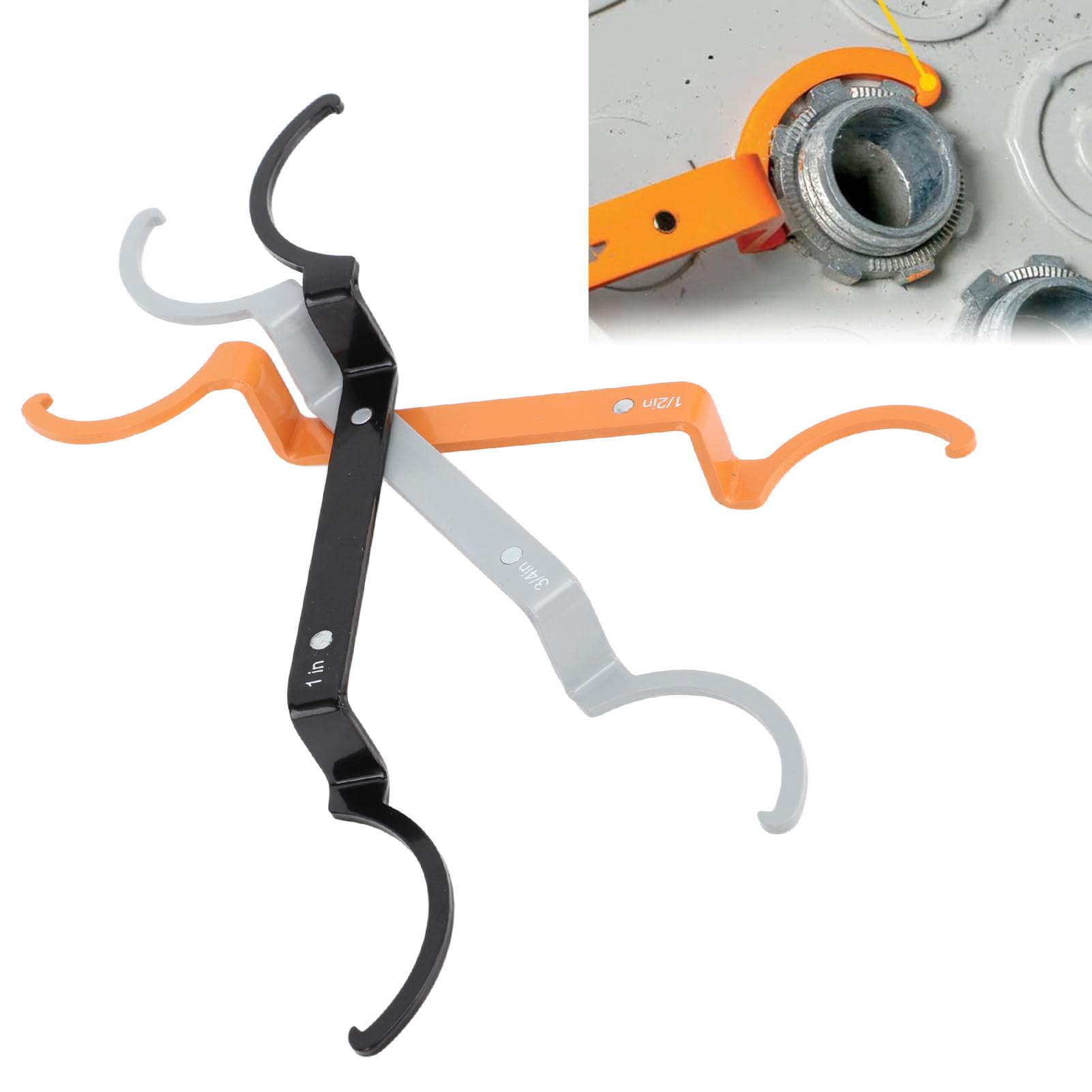 Amazon.co.jp: 3 本 3 in 1 電線管ロックアウトレンチセット