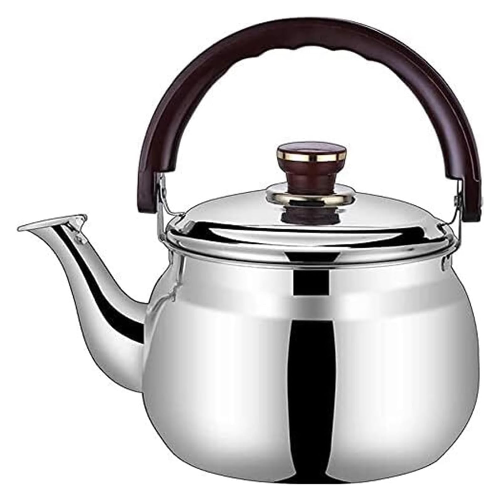 Hervidor con silbido de acero inoxidable 304 | Varios tamaños for cocinas de gas e inducción: hervidor con silbido(1.8L)