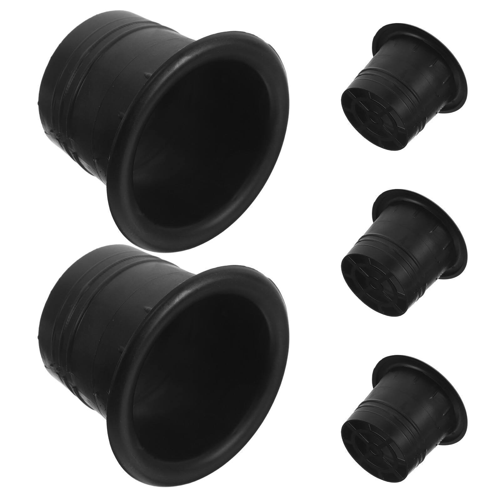 Genel 5 Adet Speaker Cabinet Port Tube For Subwoofer Bass Reflex Enclosure Easy Install Plastic Vent For Pa Dj Audio Boxes Accurate Tuning Bass Port Replacement