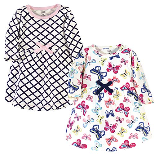 Image of Touched by Nature Girls, Toddler, Baby and Womens Organic Cotton Short-Sleeve and Long-Sleeve Dresses