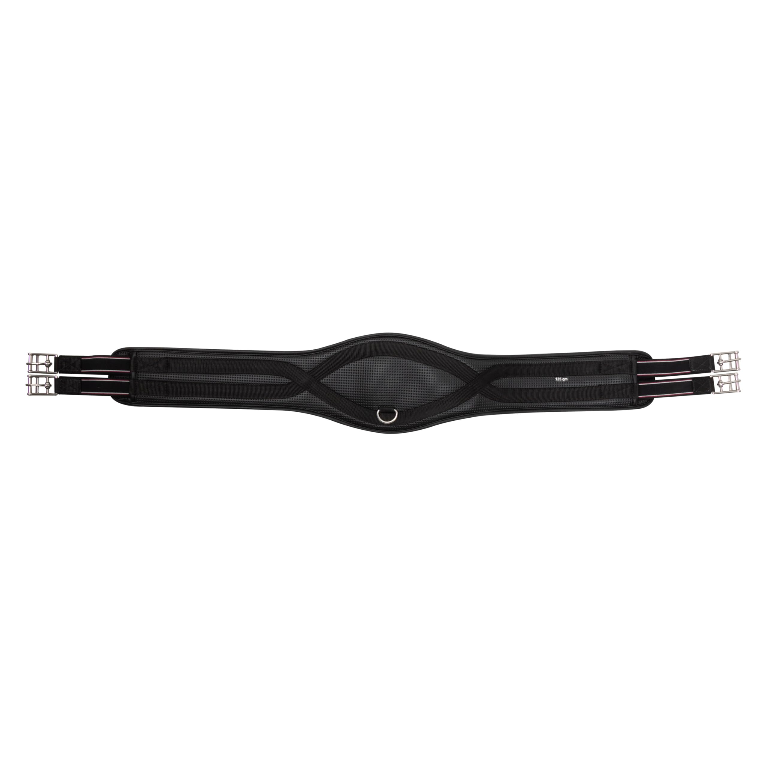 Imperial Riding IRH Cross Wave Jump Strap with Breathable Padding and Elastic Straps Black 105 cm