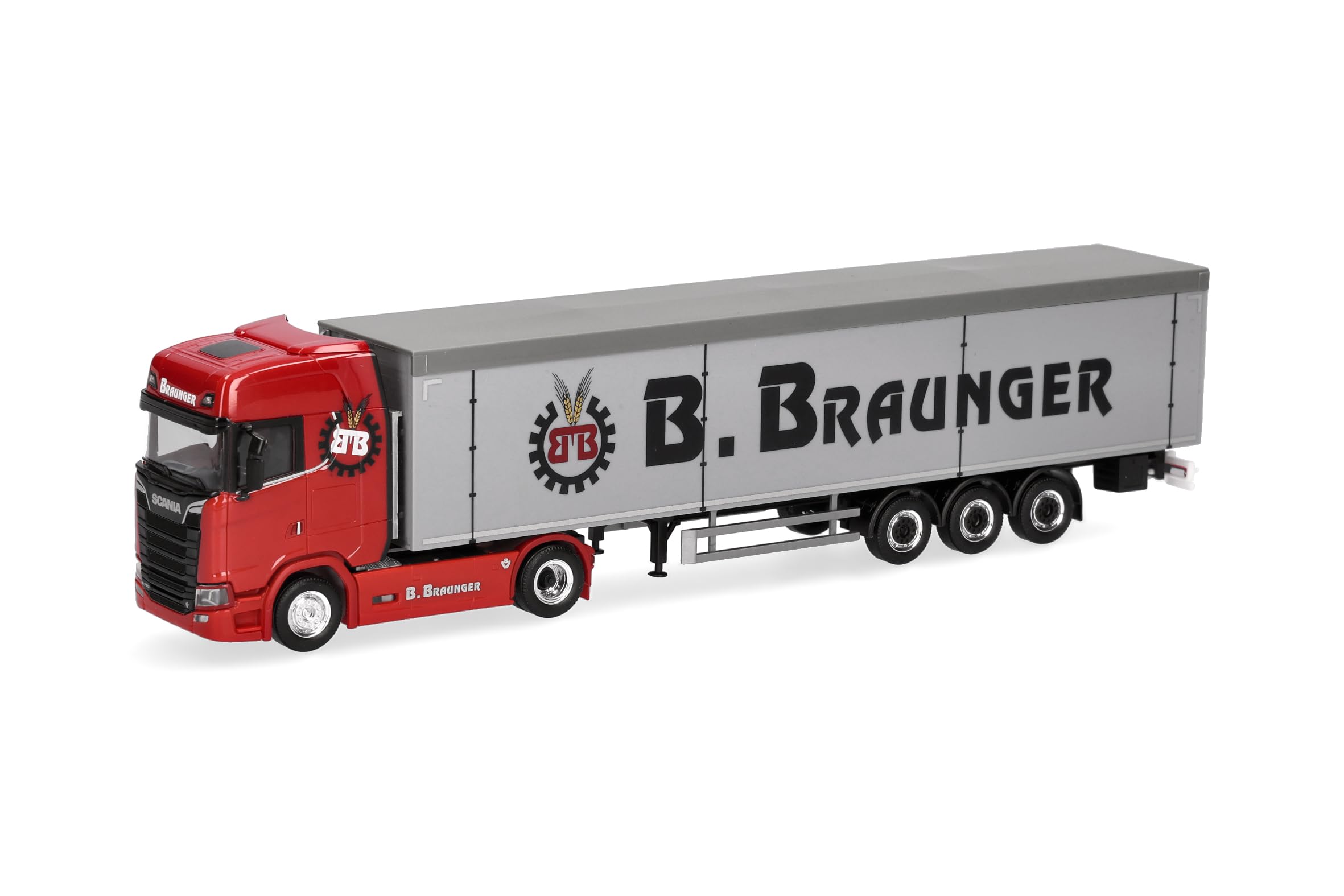 Herpa Scania CS 20 HD z naczepą ruchomą, model 1:87