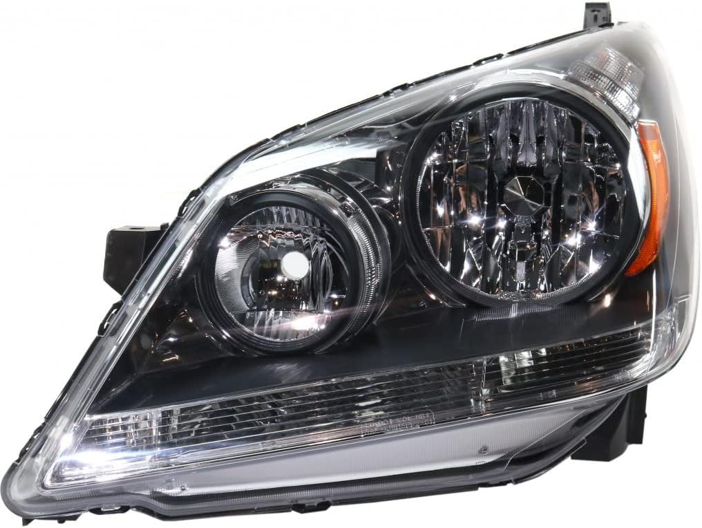 CarLights360: For Honda Odyssey Headlight Assembly 2005 2006 2007 Driver Side | w/Bulbs | DOT Certified | HO2518108