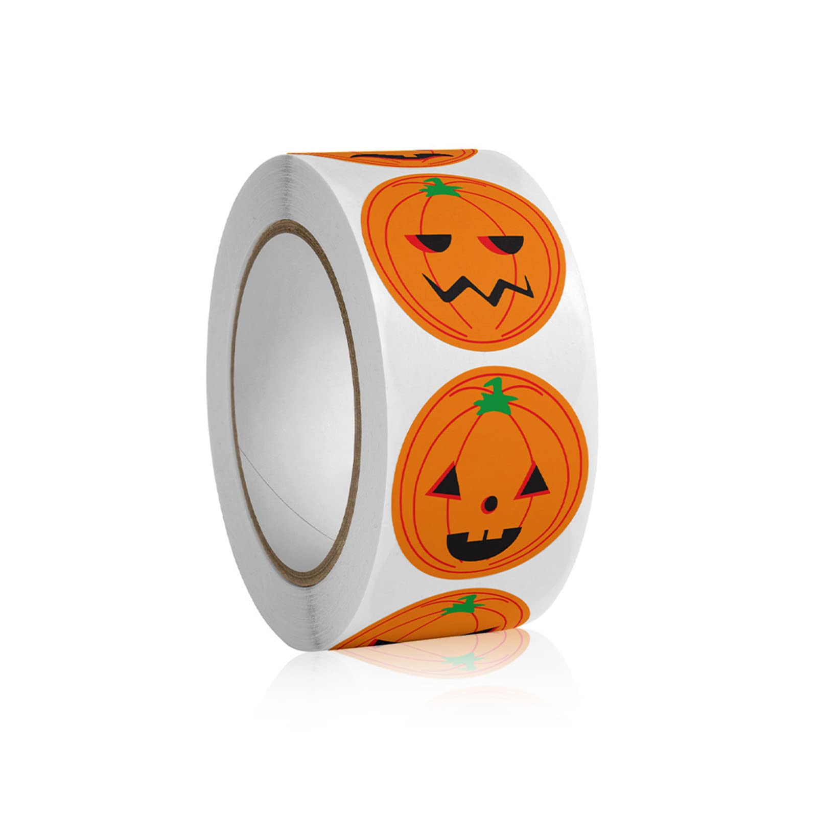 Ginfonr Lot De 56 Feuilles D'autocollants De Décoration D'Halloween Avec Motif De Tête De Mort - Motif Empreinte De Main - 6 Feuilles D'autocollants Pour Fenêtre - Fournitures Effrayantes