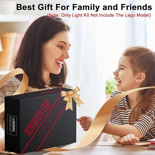 Miniatura 6 de Kit de luz LED mejorado para Lego Disney Walt Disney Tribute, juego de construcción de cámara, compatible con Lego 43230 (modelo no incluido)