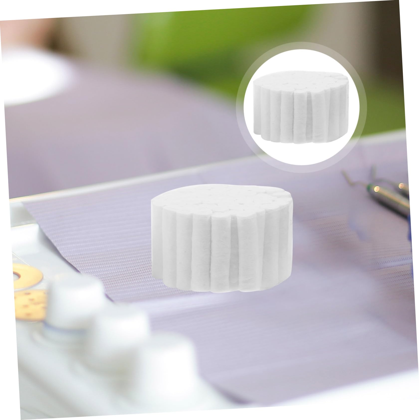 PRETYZOOM Tamponi di Cotone 5 Pezzi 8x38mm per Dentisti, Altamente Assorbenti, per Igiene Orale e Trattamenti Dentali, Adatti a Ragazzo Ragazza e Adulti