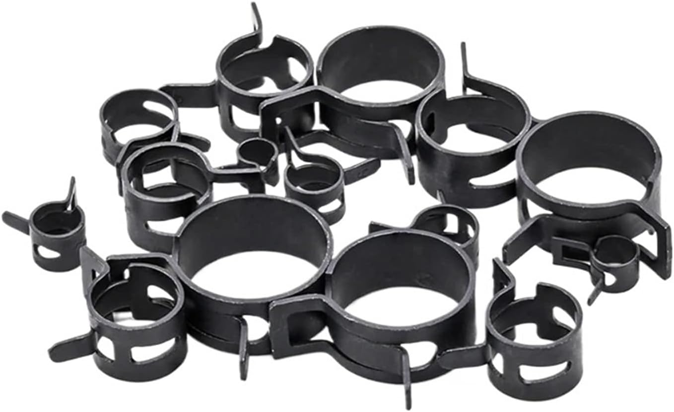 Spring Band Hose Clamps Assortment Kit Fuel Line Hose Clamps Swivel Hose Clamps Plier