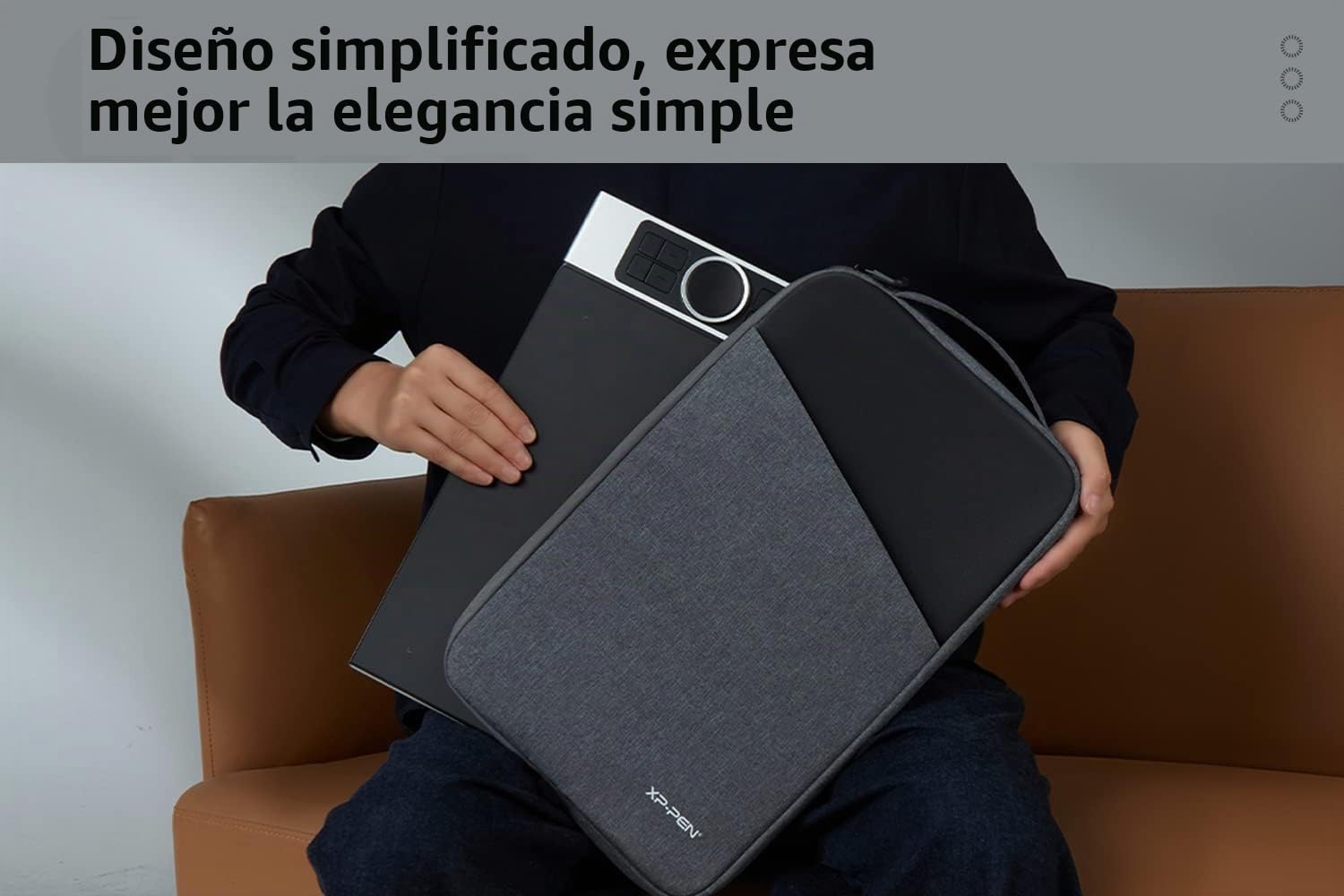 XP-PEN Funda Protectora ACJ03 para Tableta gráfica 16 Pulgadas | Para Artist 15.6 Pro, Artist Pro 16, Innovator 16, Artist Pro 16 TP