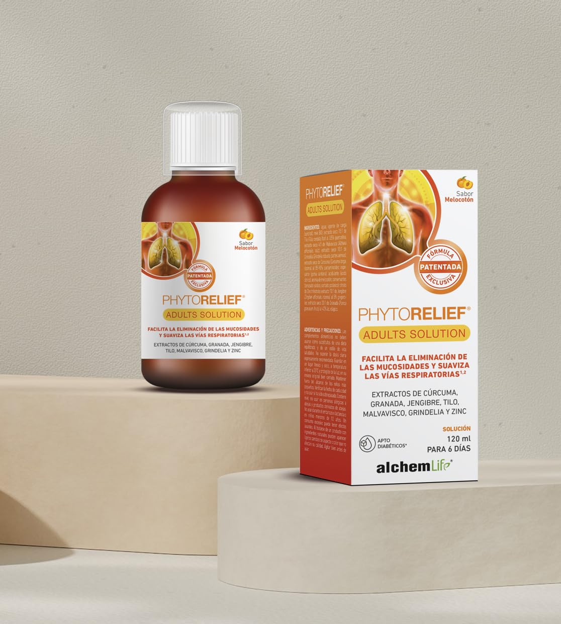 Phytorelief Adults Solution 120Ml Meloco